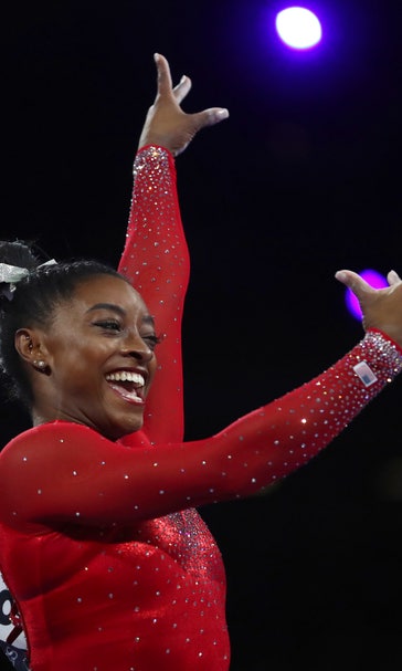 Another day, another record for Simone Biles